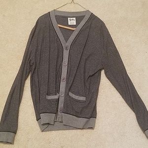 Stripe Cardigan Sweater